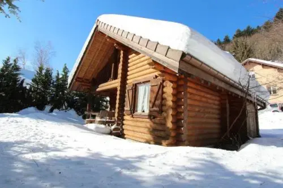Chalet Individuel en Rondins Vologne 2 Chambres