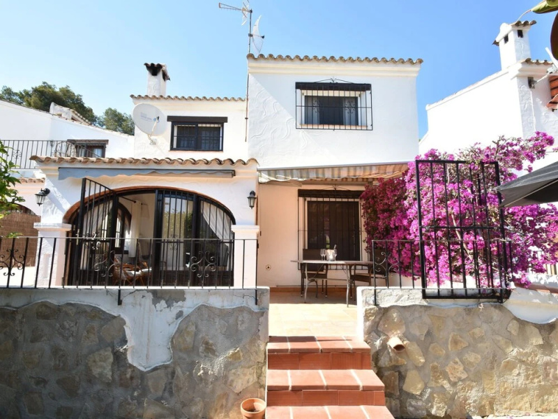 Typical Spanish House Large Pool in a Small Urbanization Near the Sea