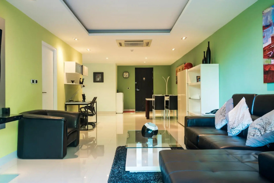 N308 - Walk to the beach apartment in Kamala, pool, gym, parking