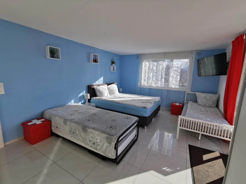 Comfortable mountain view apartment near Lucerne