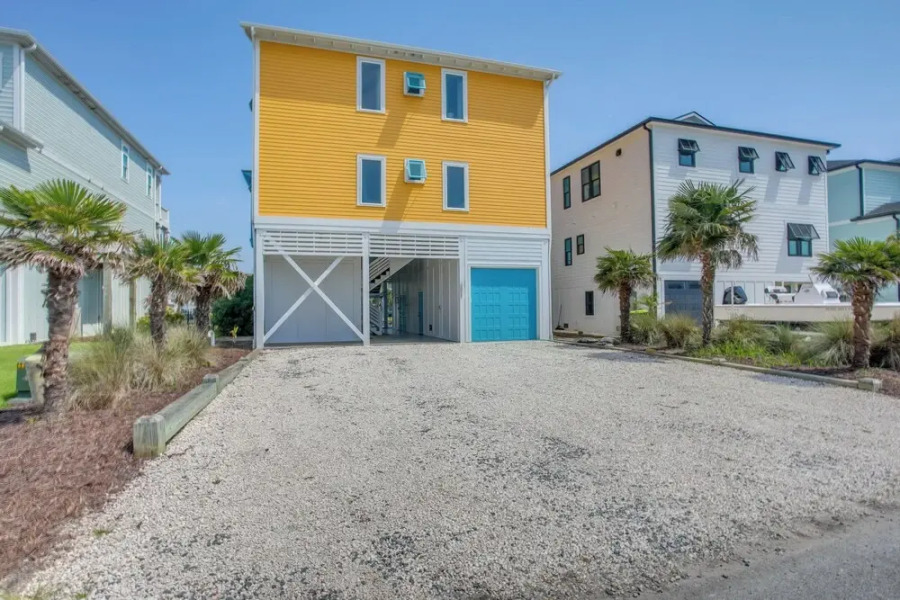 Holden Beach House w/ Boat Dock: Steps to Beach!