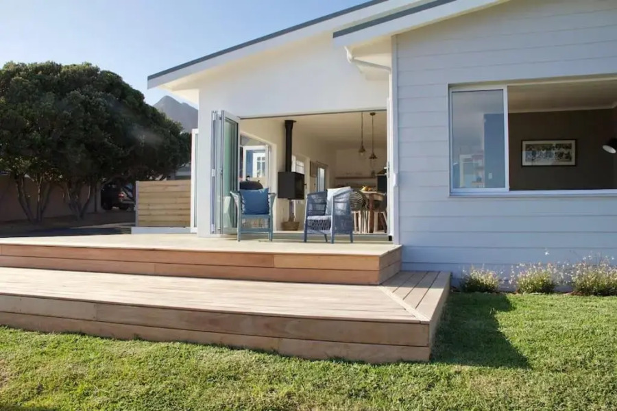 Seafront House with a View