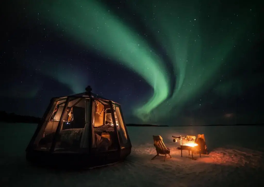 Yggdrasil Igloo Water Huts