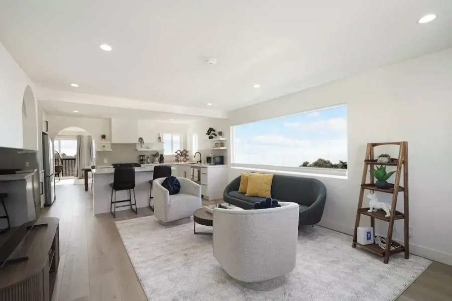 Oceanview Sunset View 3BR Luxe Home Yard
