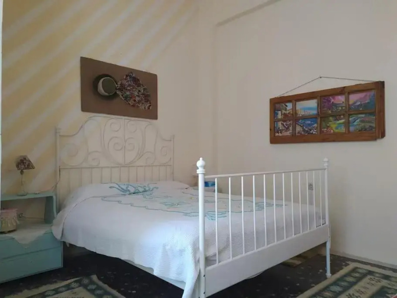 Doll house next to the sea