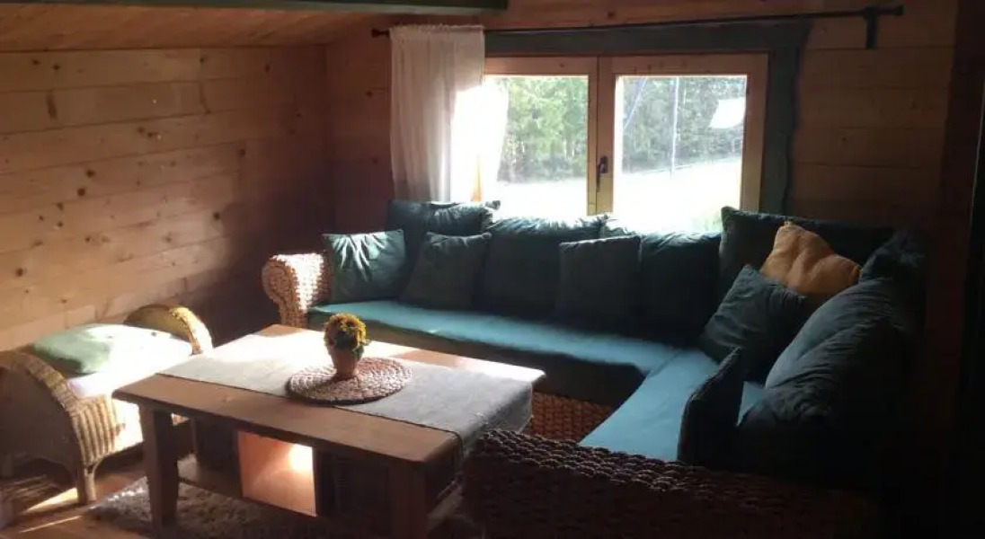 Domek Bednarek nad jeziorem Woświn