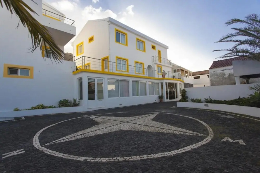 Apartment with one bedroom in Lajes Do Pico with wonderful sea view terrace and WiFi