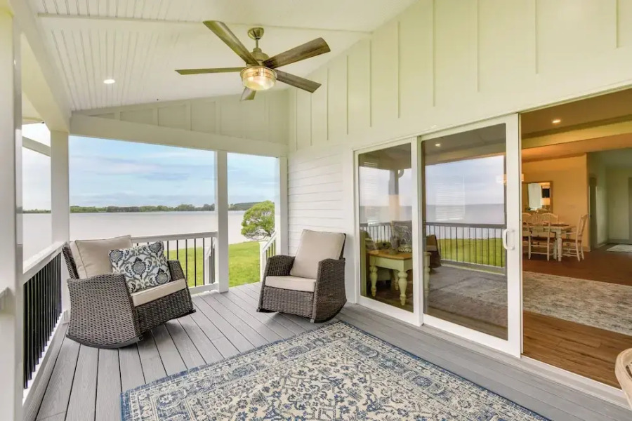 Waterfront Maryland Vacation Home: Private Beach!