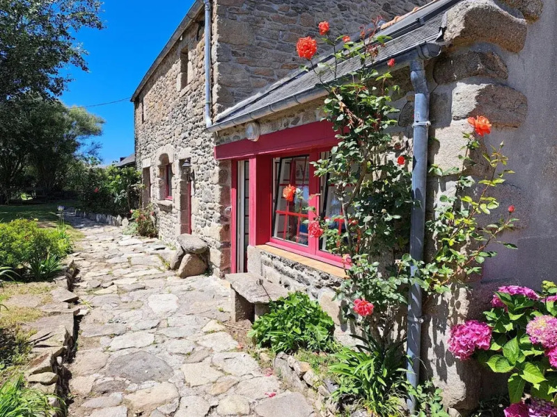 Breton Granite Stone House Near the sea