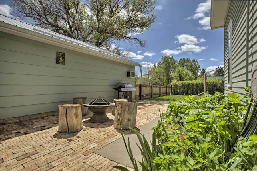 Walkable Ten Sleep House w/ Patio & Sunroom!