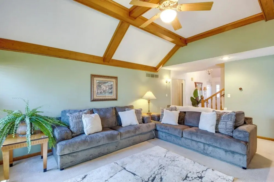 Overland Park Family Home w/ Game Room & Backyard!