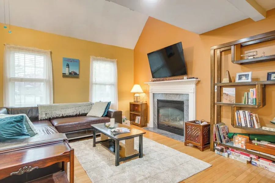 Beach & Lake Access: Home w/ Porch in Mashpee!