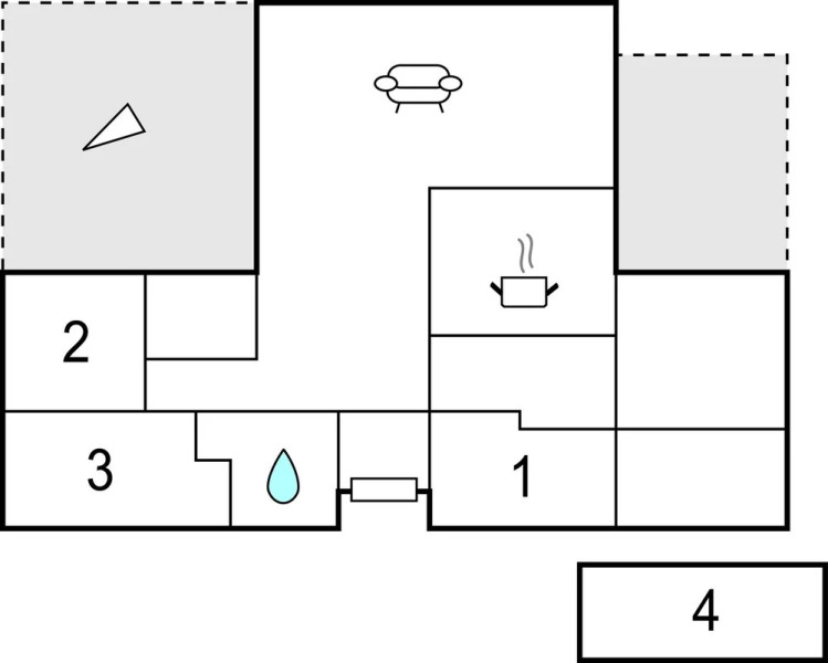 Beautiful Home in Saltrød With Wifi and 4 Bedrooms