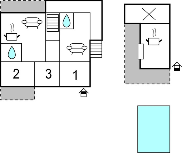 Amazing Apartment in Donje Rastane With 3 Bedrooms, Wifi and Outdoor Swimming Pool