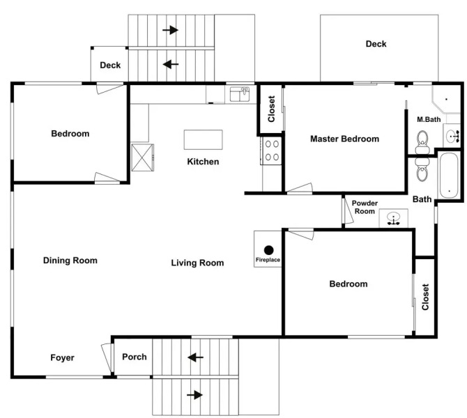 1668cwxo 3 Bedroom Cabin