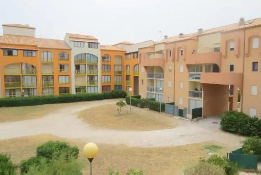 Coquet T2 coin nuit accès direct plage - vue mer - parking privé 5CMER48C