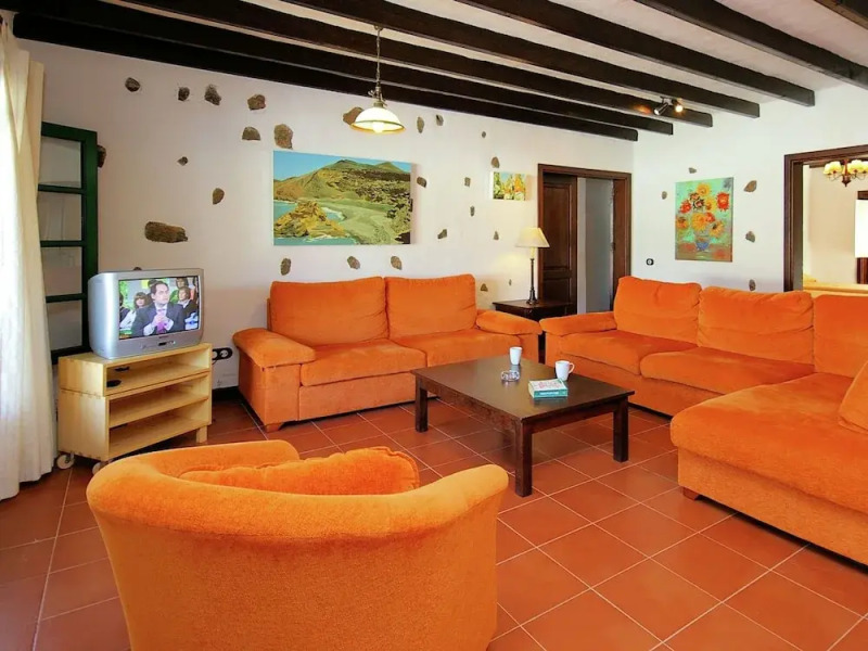 Detached Villa With Communal Swimming Pool Located in the North of Lanzarote