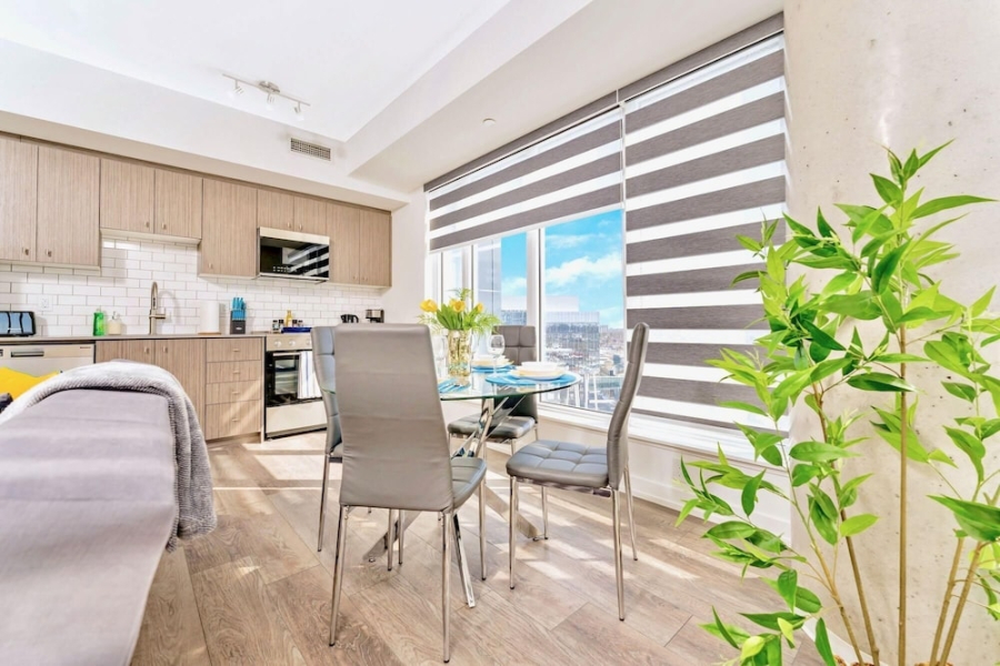 Deluxe 1BR Condo - City Views From Your Balcony