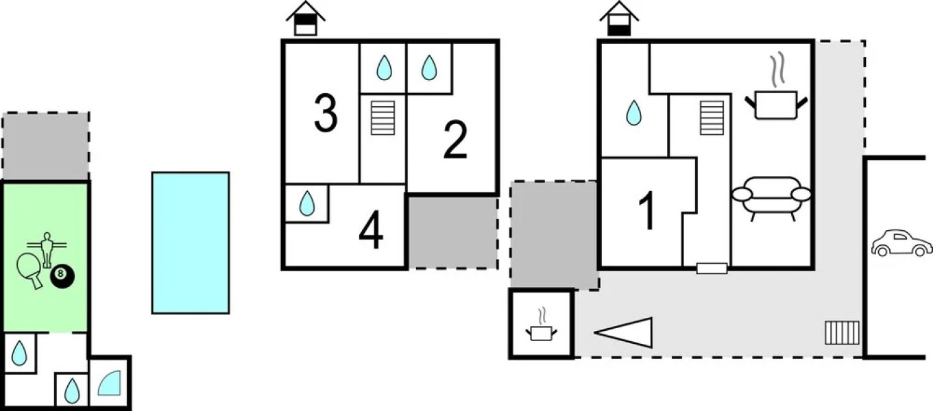 Amazing Home in Donje Sitno with Outdoor Swimming Pool, Hot Tub & 4 Bedrooms