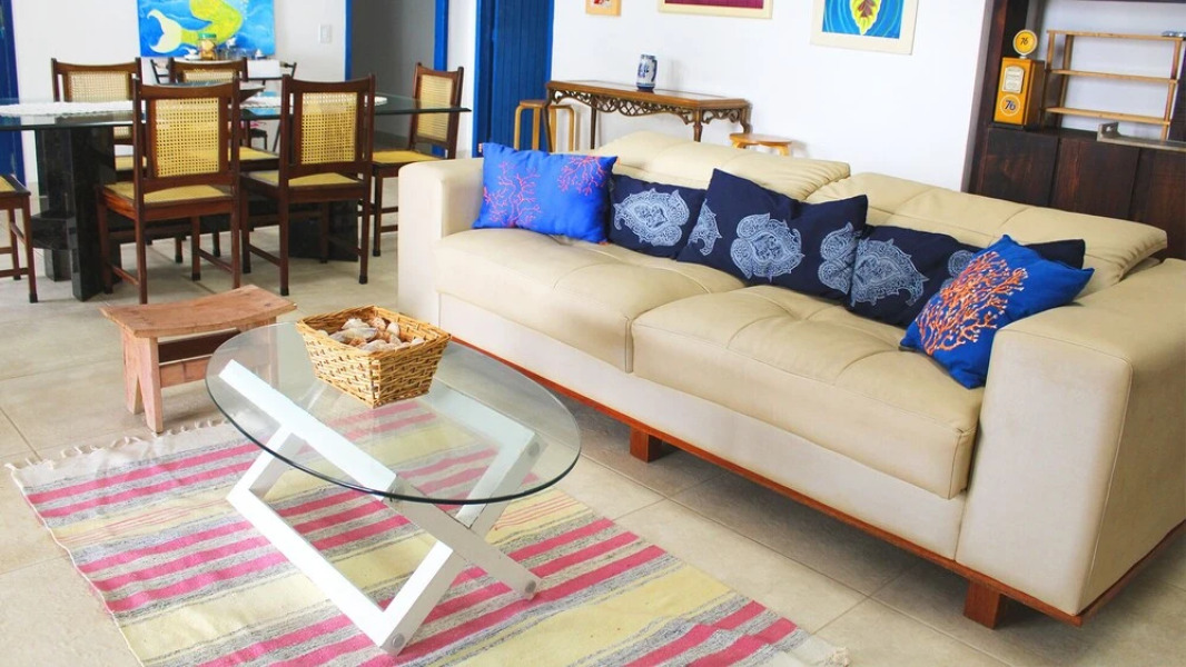 Casa das Cores ao mar Jacumã RN