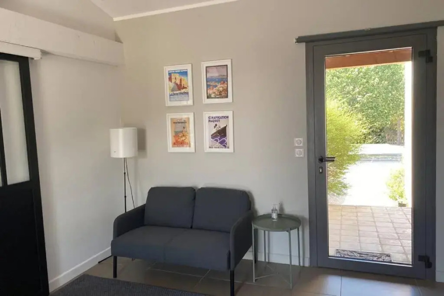 Maison de charme avec vue sur le Mont Ventoux