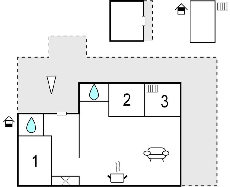 Beautiful Home in Lammhult With 4 Bedrooms and Wifi