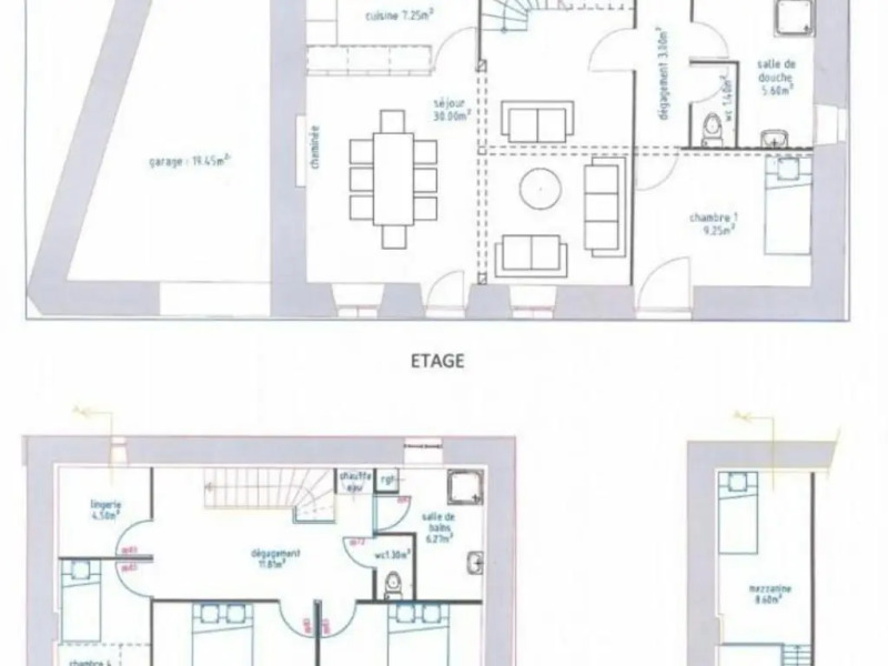 Gîte Chamalières-sur-Loire, 5 pièces, 8 personnes - FR-1-582-1