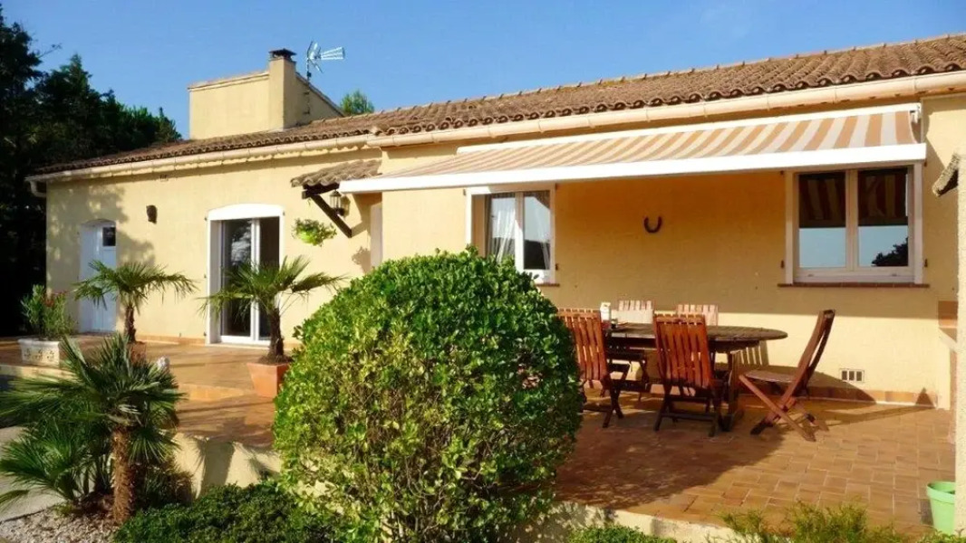 House With 3 Bedrooms in Saint-nazaire-d'aude, With Private Pool, Encl