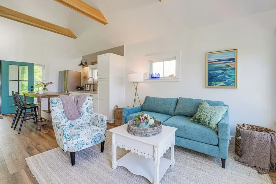 Oceanfront Studio w/ Private Dock in Harpswell!