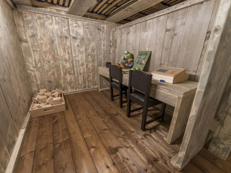 Tent Lodge With Sanitary Facilities at the Bedafse Bergen - Campsite