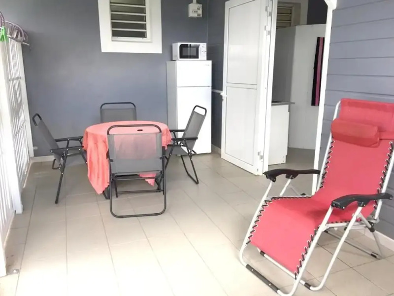 Studio in Baie Mahault, With Private Pool, Furnished Garden and Wifi