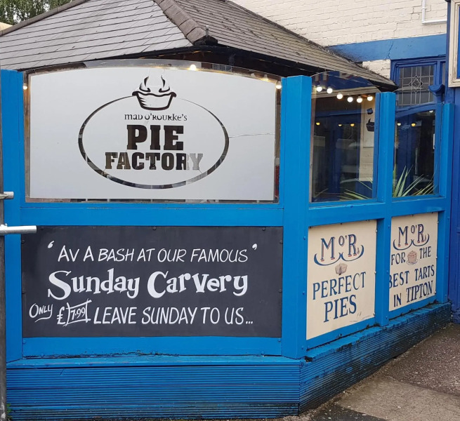 Mad O'Rourkes Pie Factory