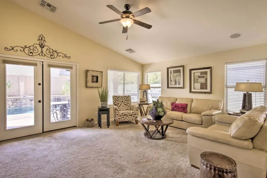 Chic Maricopa Getaway w/ Outdoor Oasis & Pool