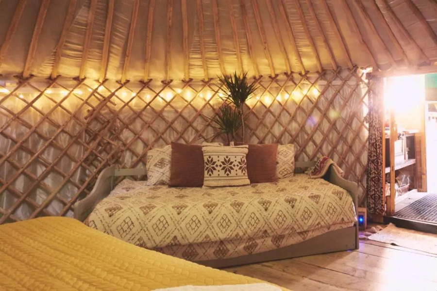 Mushroom Yurt