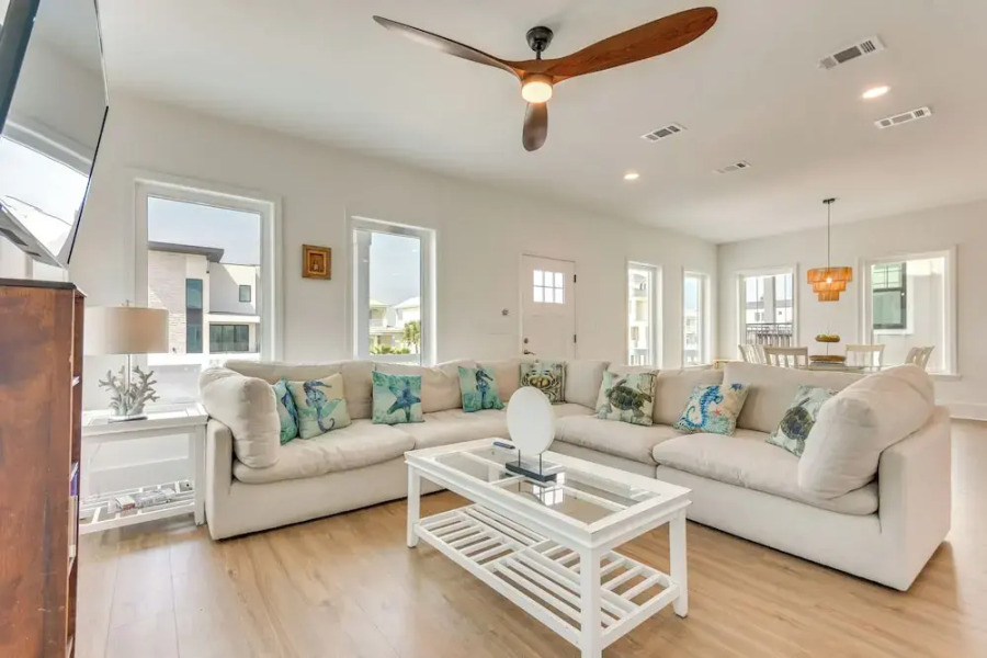 Steps to Beach: New Navarre Home w/ Ocean Views!