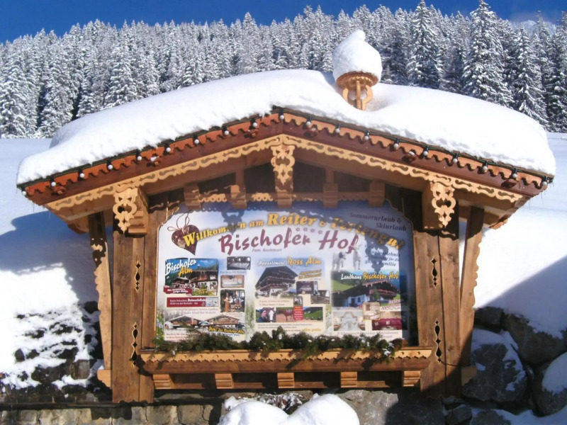 Appartement Rossalm mit Sauna