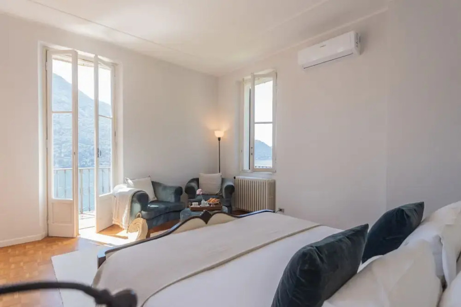 Villa Chiara Moltrasio With Private Garden by Rent all Como