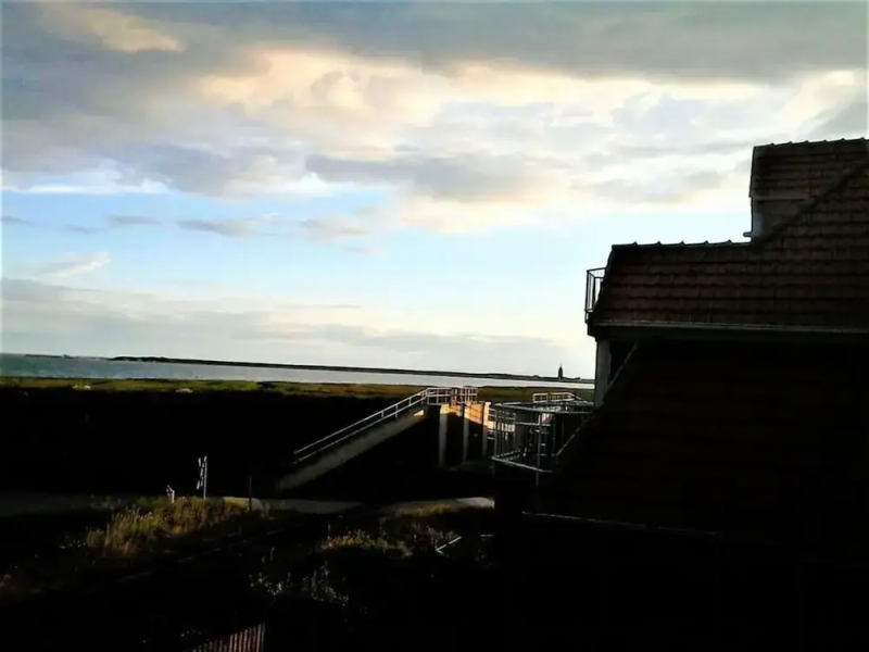 Lagoon on the Wadden See on Wangerooge