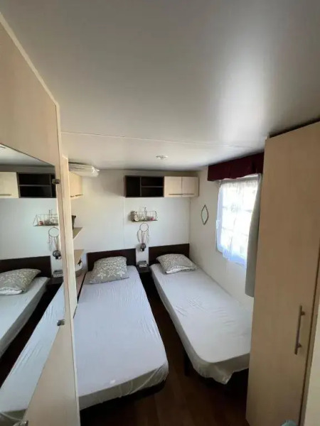 Mobile home 4 à 6 personnes, camping 4 étoiles