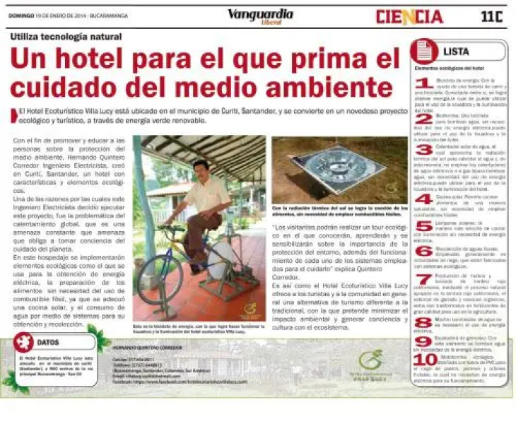 Hotel Ecoturistico Villa Lucy