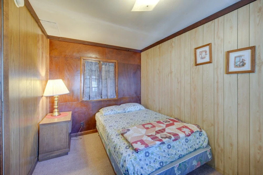 Stone Lake Cabin w/ Private Deck & Fire Pit!