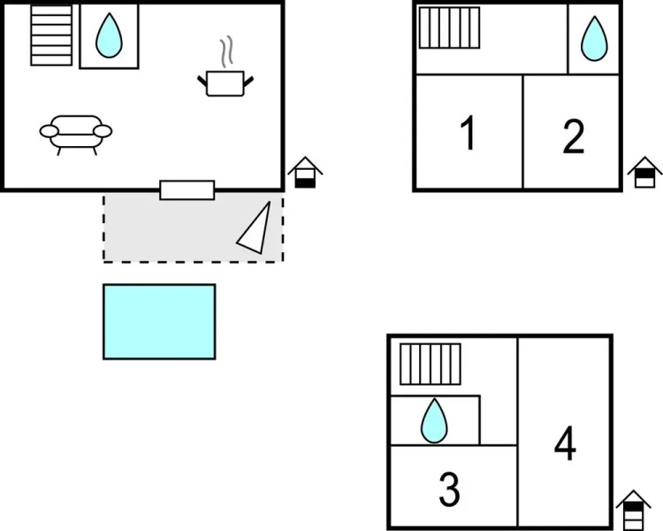 Awesome Home in Kuciste With Outdoor Swimming Pool, Wifi and 4 Bedrooms