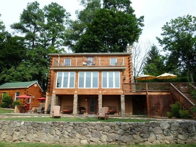 A Rustic River Cabin