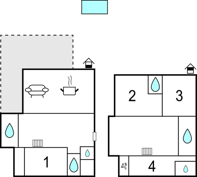 Beautiful Home in Klimno With Sauna, Wifi and 4 Bedrooms