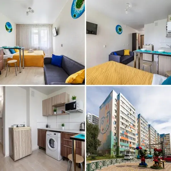 Апартаменты ЧистоФэмили на проспекте Строителей, д .28