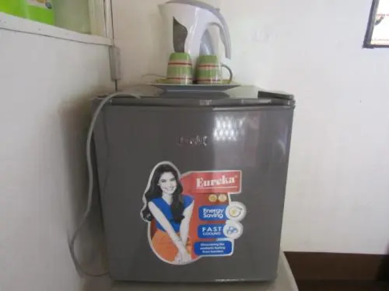 Bamboo village on the beach