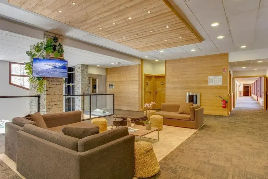 Calme nature ski à Vallorcine Mont Blanc