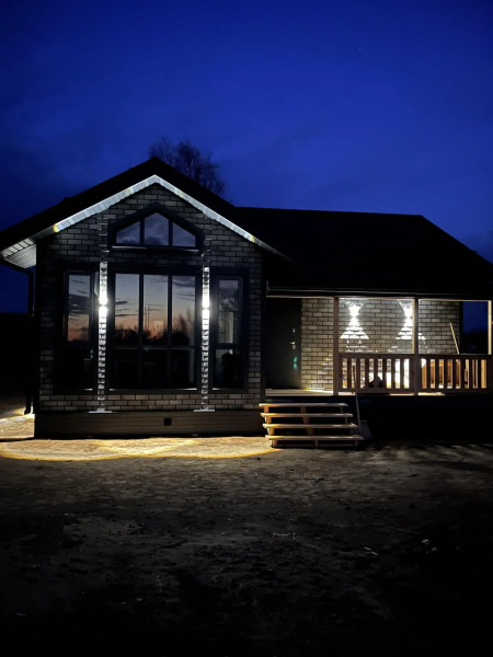 Дом с панорамными окнами