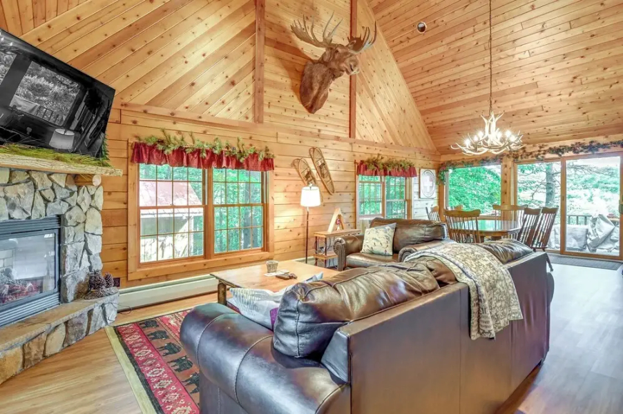 Gore Mountain Cabin: Game Room & Fire Pit