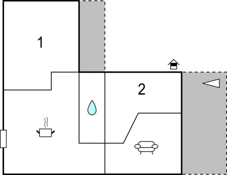 Amazing Apartment in Igrane With 2 Bedrooms and Wifi